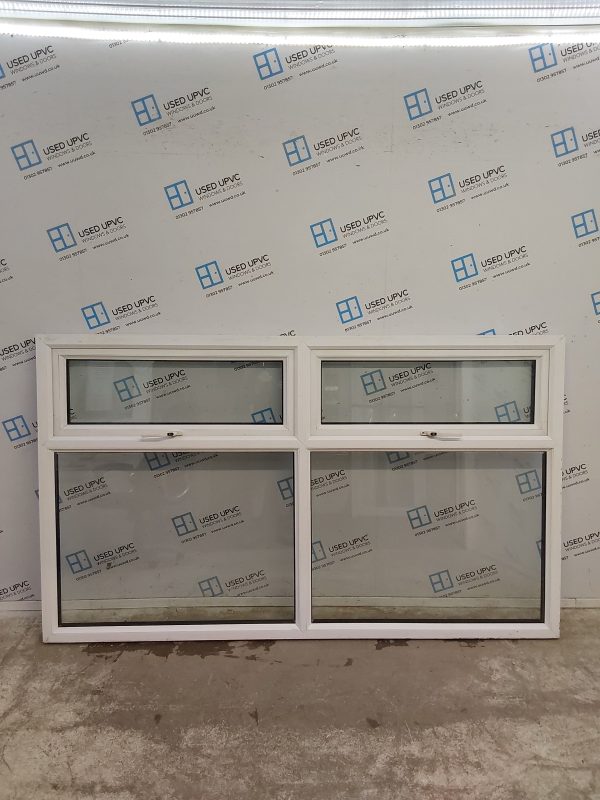 Used White Upvc Window 2145mm x 1265mm LW0060 - Image 3
