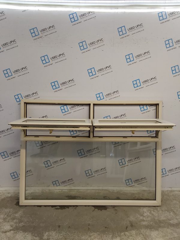 Used Cream Upvc Window 1795mm x 1340mm C5047 - Image 2