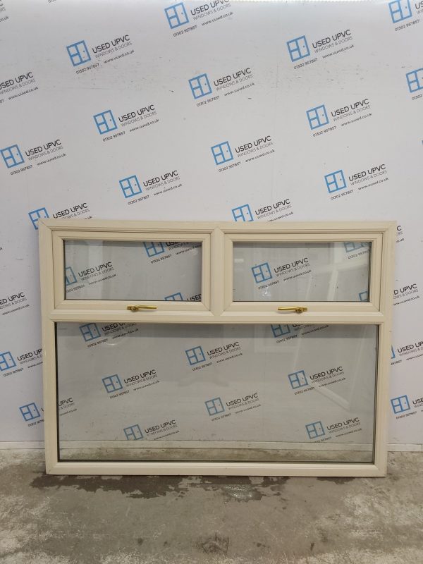 Used Cream Upvc Window 1795mm x 1340mm C5047 - Image 3