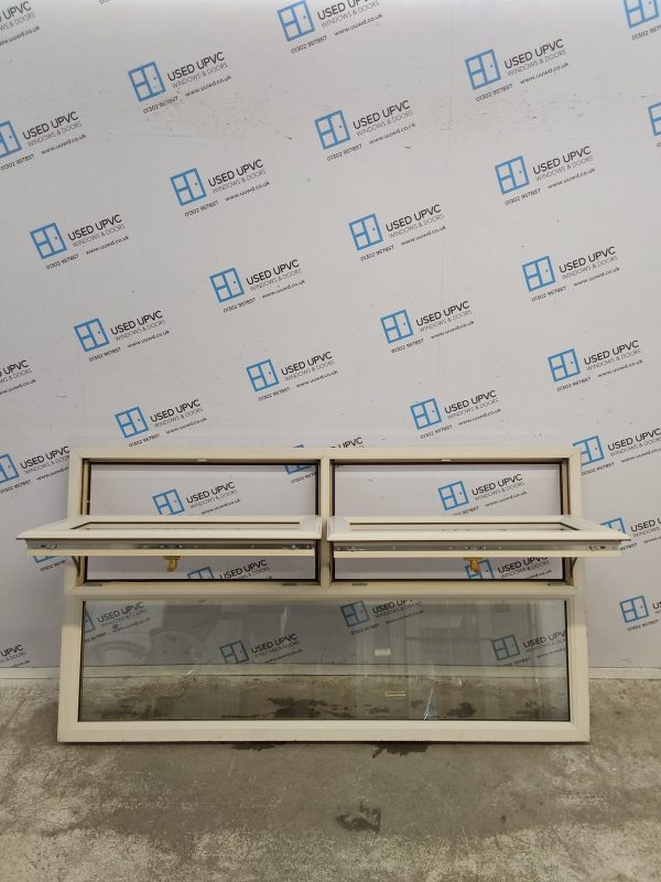 Used Cream Upvc Window 1780mm x 990mm C5011 - Image 2
