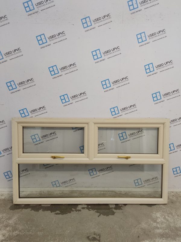 Used Cream Upvc Window 1780mm x 990mm C5011 - Image 3