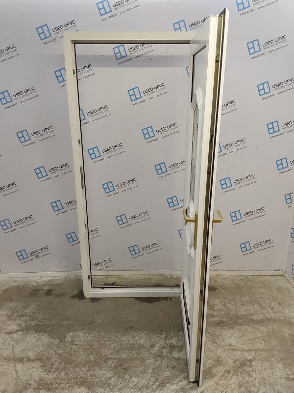Used White Upvc Front Door 920mm x 2040mm 0737 - Image 3