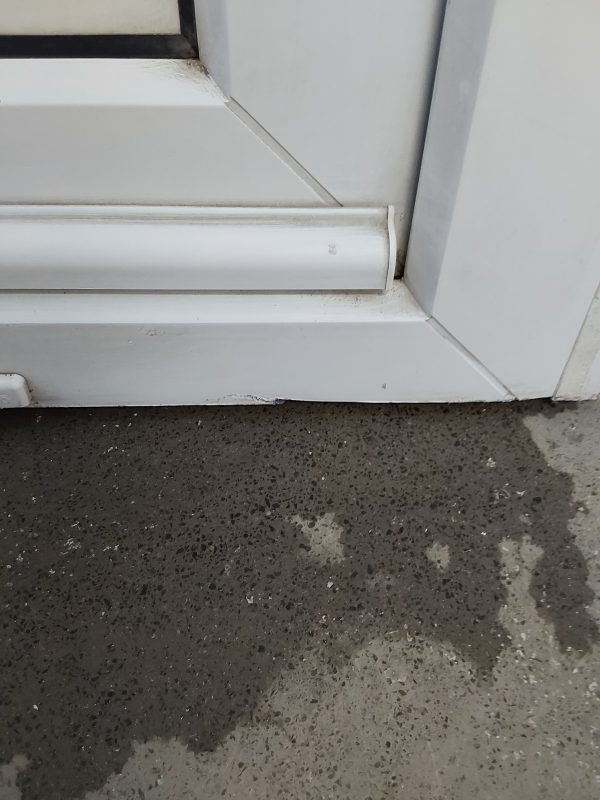 Used White Upvc Front Door 925mm x 2090mm (Reduce To 885mm) 0665 - Image 9