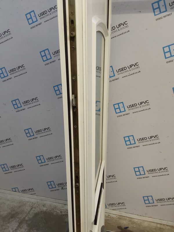 Used White Upvc Front Door 925mm x 2090mm (Reduce To 885mm) 0665 - Image 4
