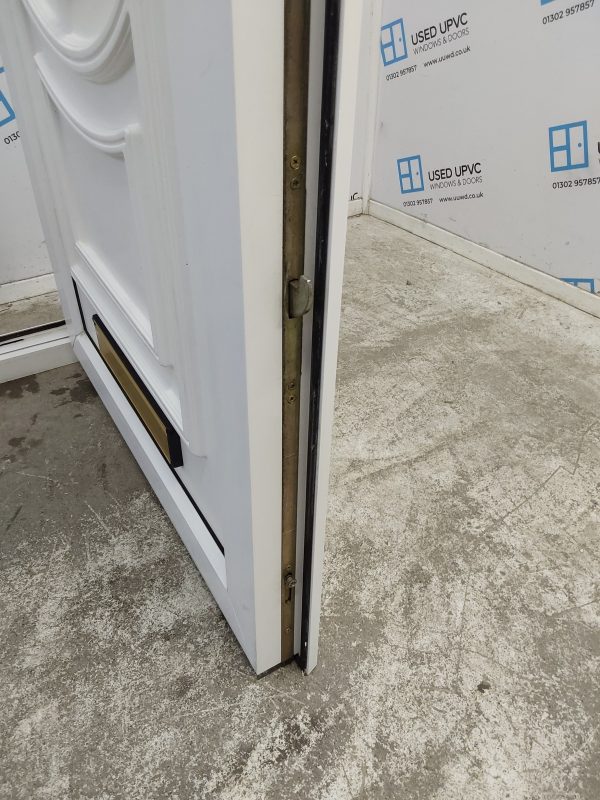 Used White Upvc Front Door 880mm x 2065mm 0613 - Image 6