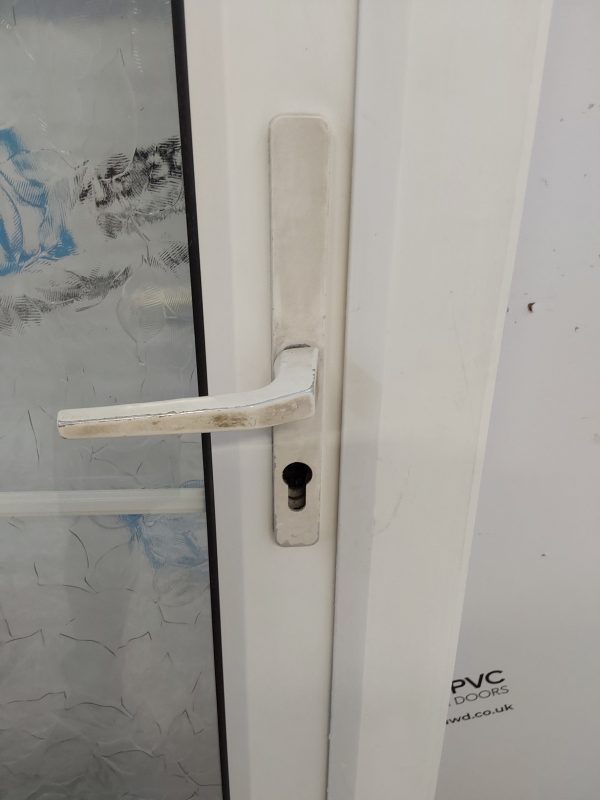 Used White Upvc Front Door 880mm x 2110mm 0591 - Image 14