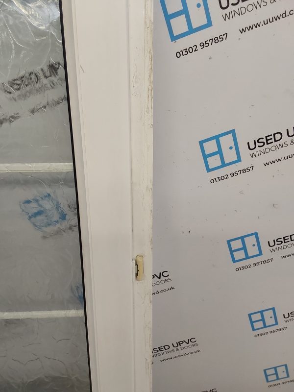 Used White Upvc Front Door 880mm x 2110mm 0591 - Image 9