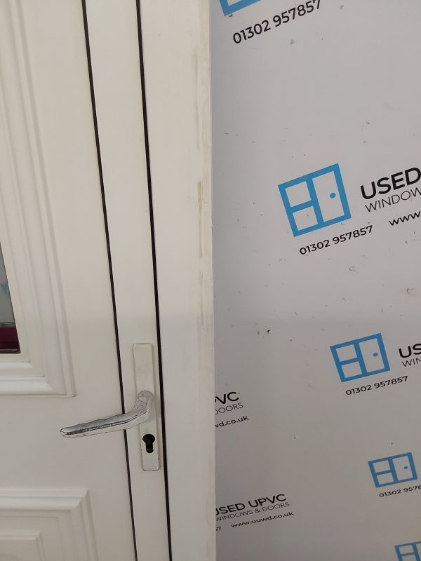 Used White Upvc Front Door 850mm x 2080mm 0555 - Image 9