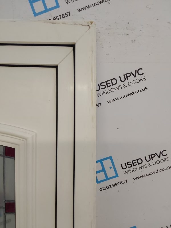 Used White Upvc Front Door 850mm x 2080mm 0555 - Image 10