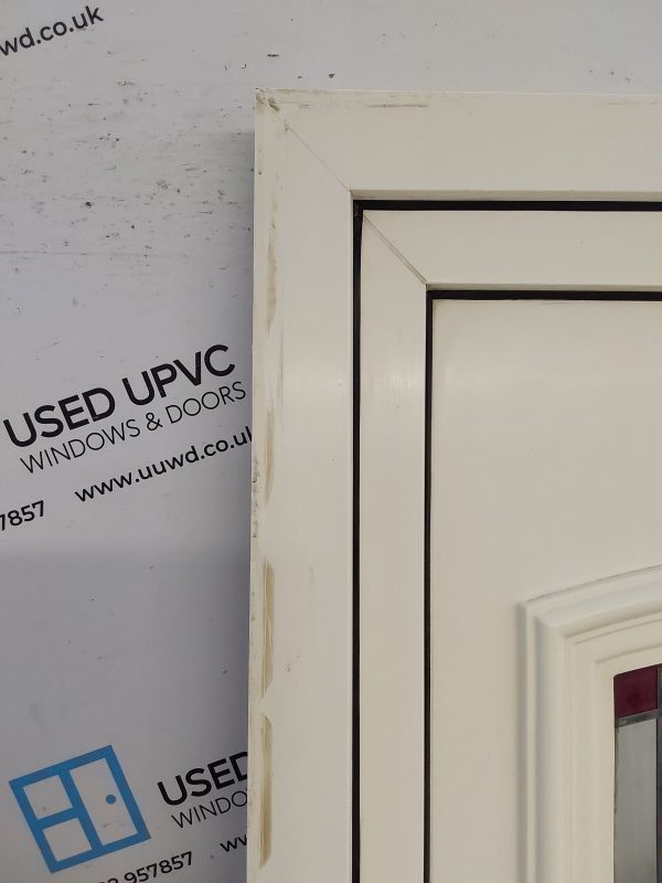 Used White Upvc Front Door 850mm x 2080mm 0555 - Image 11
