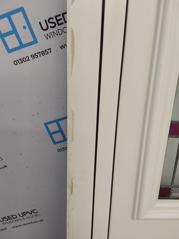 Used White Upvc Front Door 850mm x 2080mm 0555 - Image 12