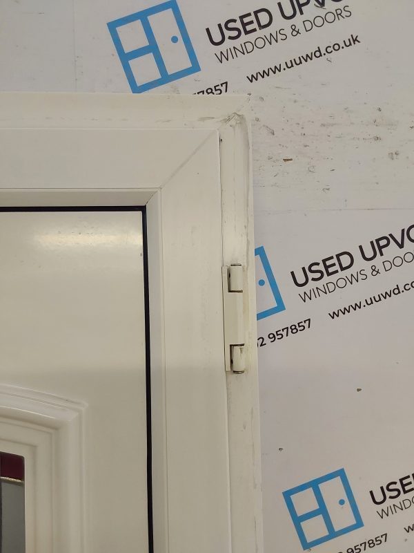 Used White Upvc Front Door 850mm x 2080mm 0555 - Image 7