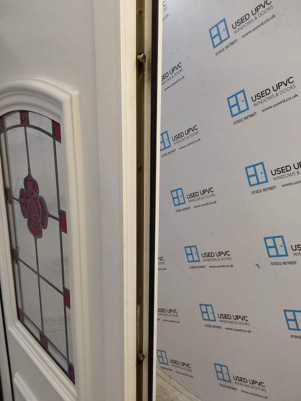 Used White Upvc Front Door 850mm x 2080mm 0555 - Image 4