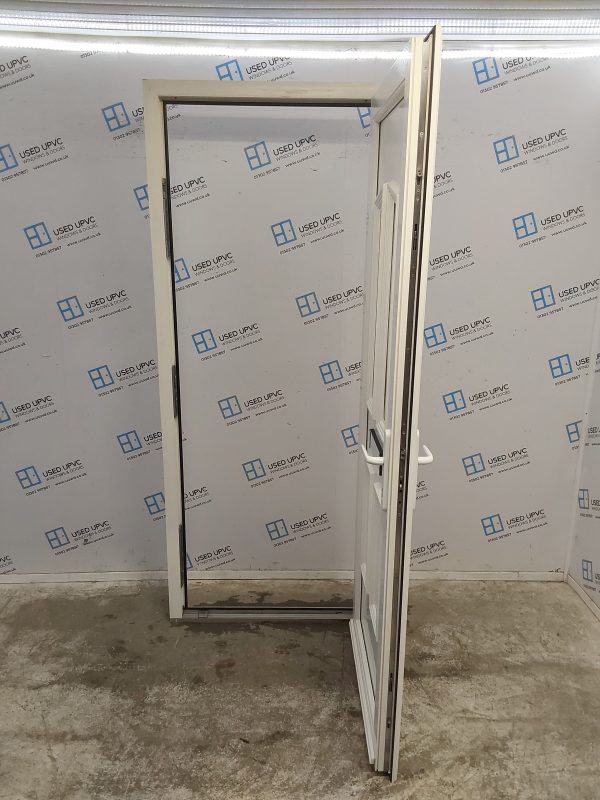 Used White Upvc Front Door 890mm x 2170mm 0354 - Image 3