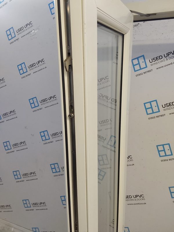 Used White Upvc French Doors 1170mm x 2035mm EA1 - Image 3