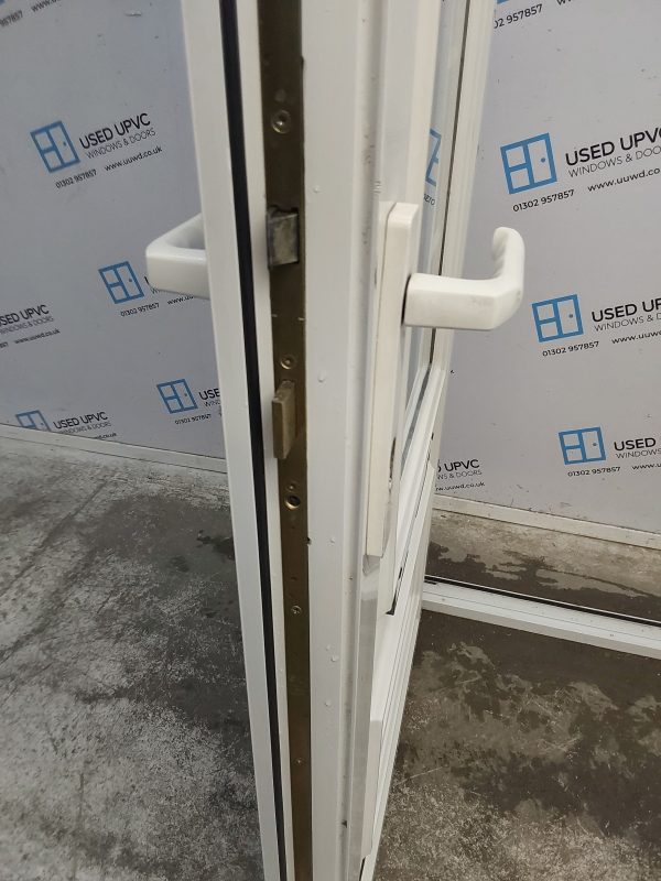 Used White Upvc Front Door 910mm x 2070mm (Reduce To 890mm) 0184 - Image 5