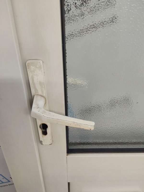 Used White Upvc Back Door 900mm x 2130mm 0177 - Image 12