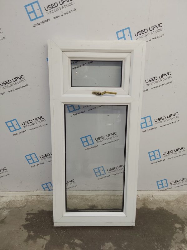 Used White Upvc Window 630mm x 1345mm (Reduce To 590mm) W0520 - Image 3