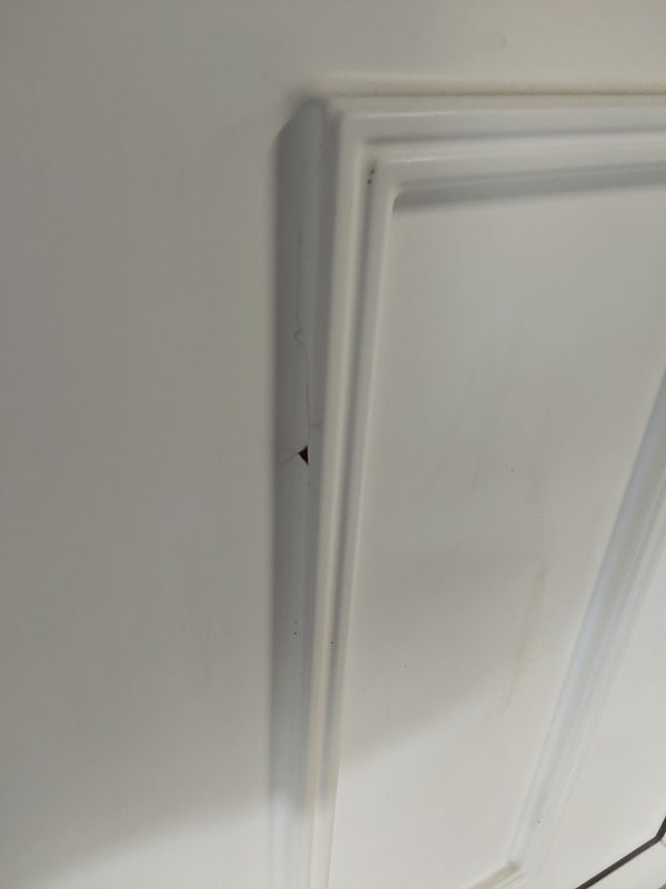 Used White Upvc Side Panel 1220mm x 2470mm SP044 - Image 5