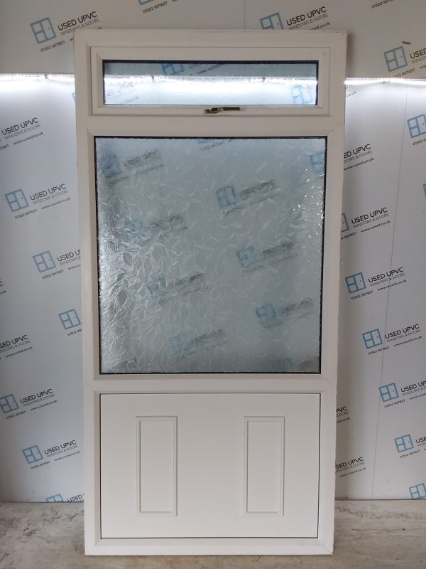Used White Upvc Side Panel 1220mm x 2470mm SP044 - Image 2