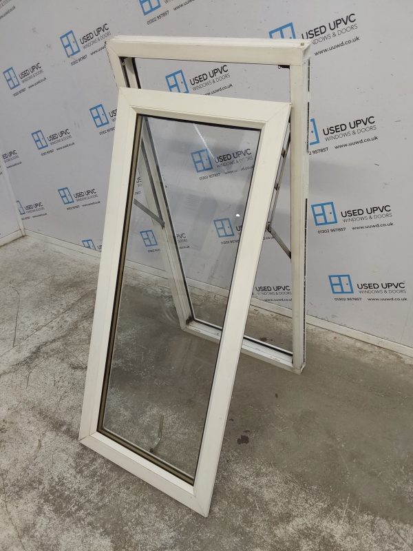 Used White Upvc Window 590mm x 1265mm C4W032 - Image 3