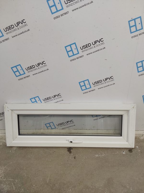 Used White Upvc Window 1220mm x 415mm C4W126 - Image 2