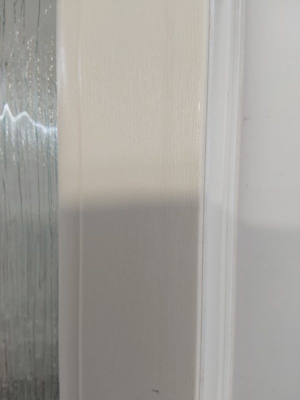 Used Cream Upvc Side Panel 340mm x 2030mm SP021 - Image 3