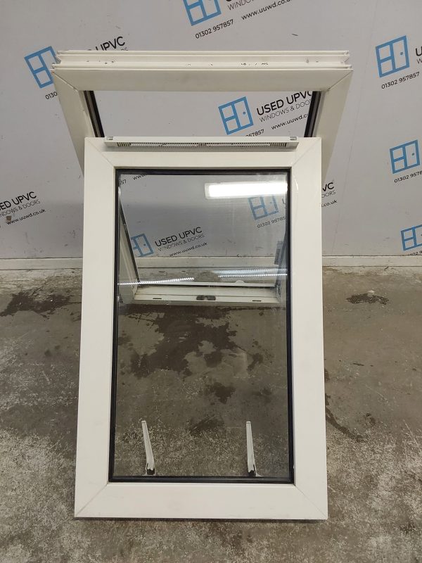 Used White Upvc Window 585mm x 855mm C4W174 - Image 4
