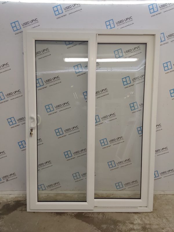 Used White Upvc Sliding Patio Doors 1490mm x 2085mm EA5 - Image 3
