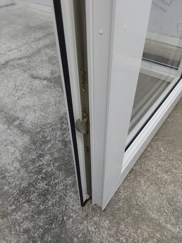 Used White Upvc French Doors 1435mm x 2210mm EA6 - Image 8