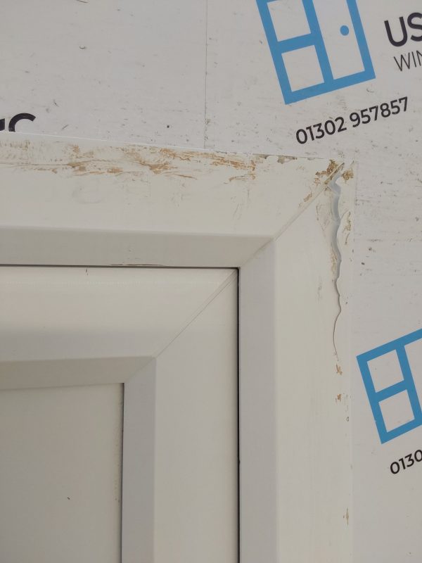 Used White Upvc Back Door 905mm x 2035mm 0554 - Image 6