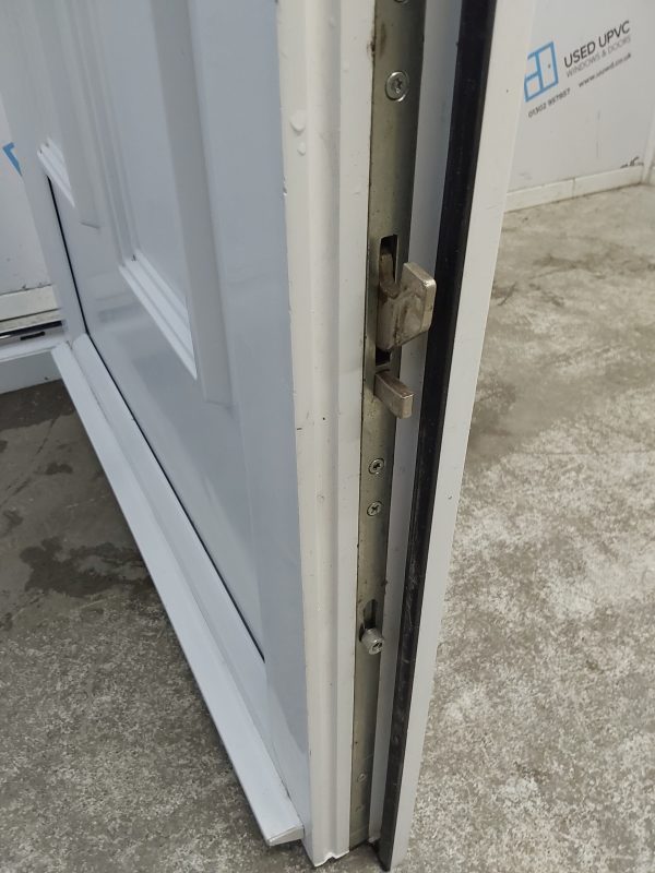 Used White Upvc Back Door 905mm x 2035mm 0554 - Image 10