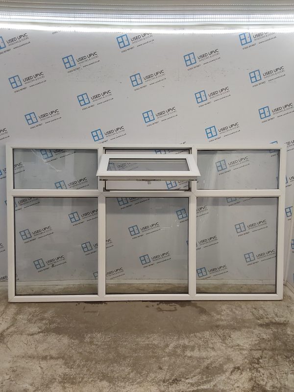 Used White Upvc Window 2520mm x 1440mm LW0043 - Image 2