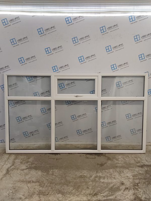 Used White Upvc Window 2520mm x 1440mm LW0043 - Image 3
