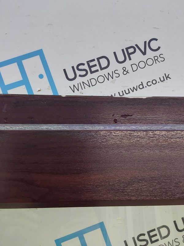 Used Rosewood Full Glass Door And Side Panel 1800mm x 2090mm DS034 - Image 8