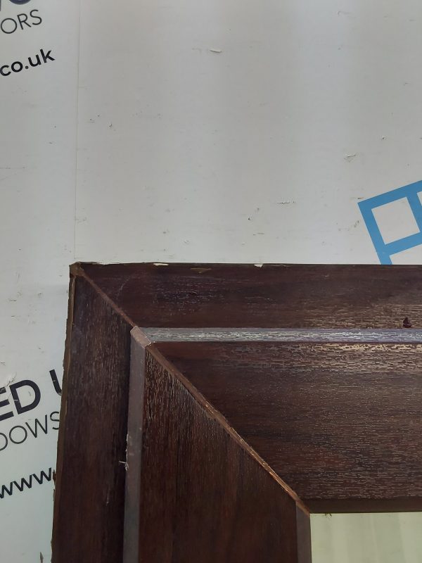 Used Rosewood Full Glass Door And Side Panel 1800mm x 2090mm DS034 - Image 9
