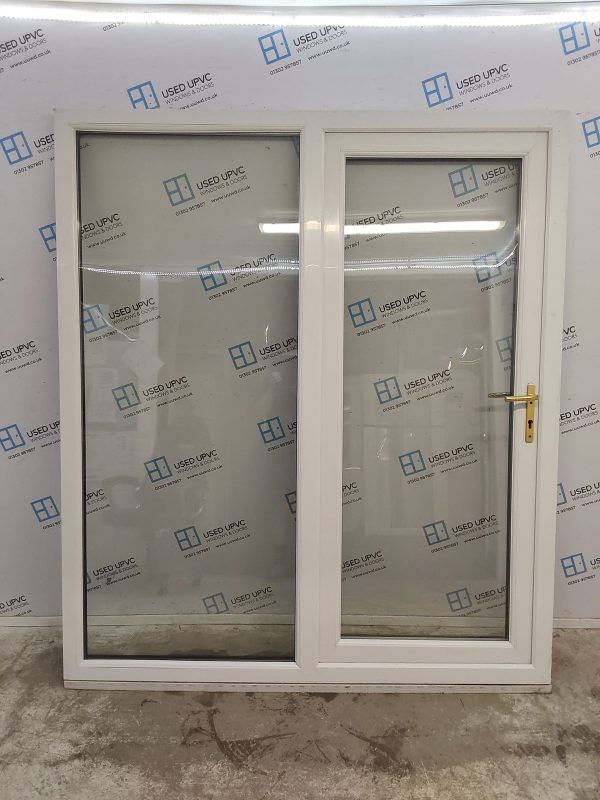 Used Rosewood Full Glass Door And Side Panel 1800mm x 2090mm DS034 - Image 6