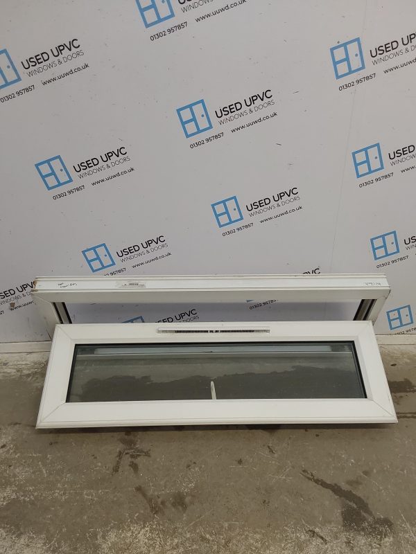 Used White Upvc Window 1160mm x 415mm C2B055 - Image 2