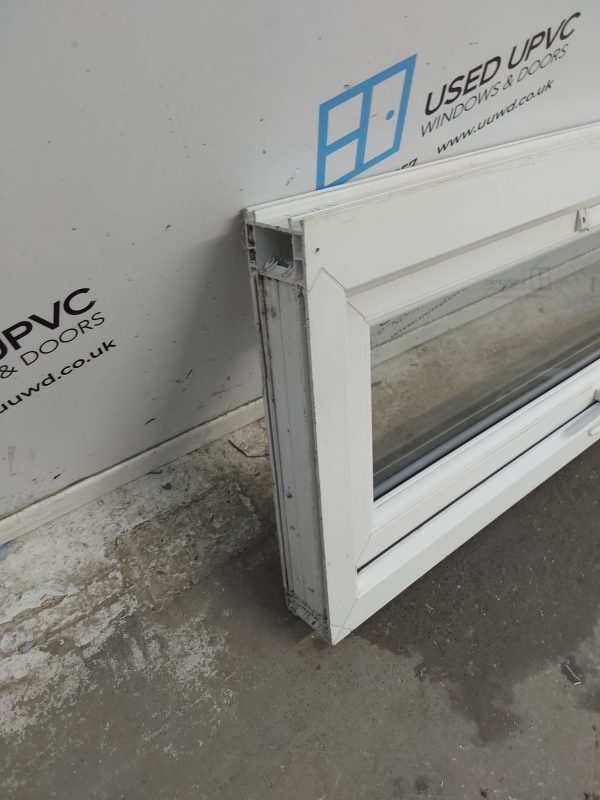 Used White Upvc Window 1160mm x 415mm C2B055 - Image 6