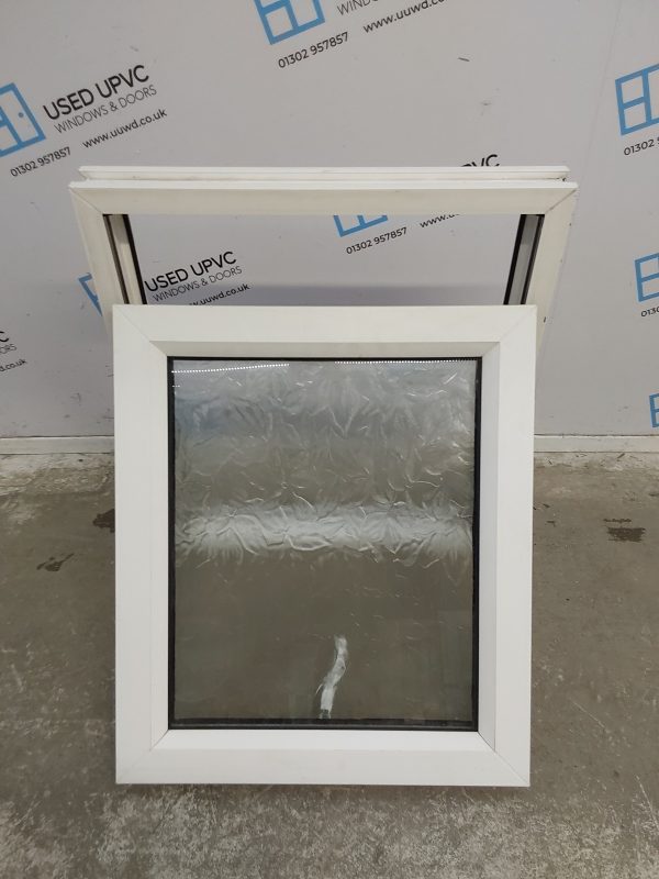 Used White Upvc Window 640mm x 730mm C3170 - Image 4