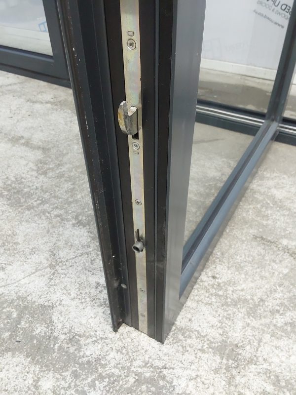 Used Anthracite Grey Aluminium Bi-folding Doors 2400mm x 2105mm BI-FOLD - Image 18