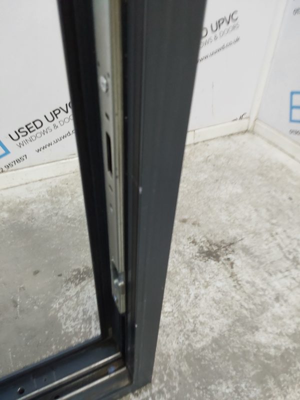 Used Anthracite Grey Aluminium Bi-folding Doors 2400mm x 2105mm BI-FOLD - Image 16