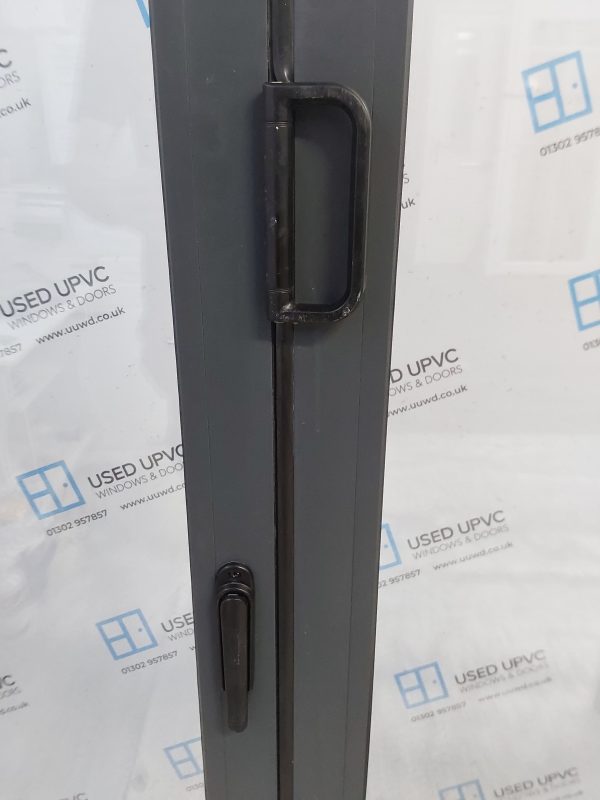 Used Anthracite Grey Aluminium Bi-folding Doors 2400mm x 2105mm BI-FOLD - Image 11