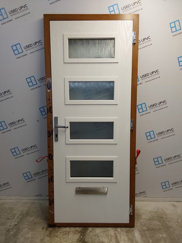 Brand New Dark Blue Composite Front Door 870mm x 2050mm C1ND21 - Image 2