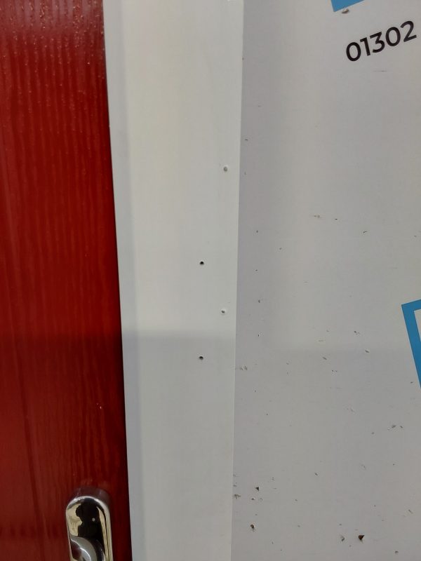 Used Red Composite Front Door 900mm x 2030mm 0754 - Image 4