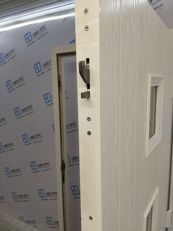 Used Red Composite Front Door 900mm x 2030mm 0754 - Image 9