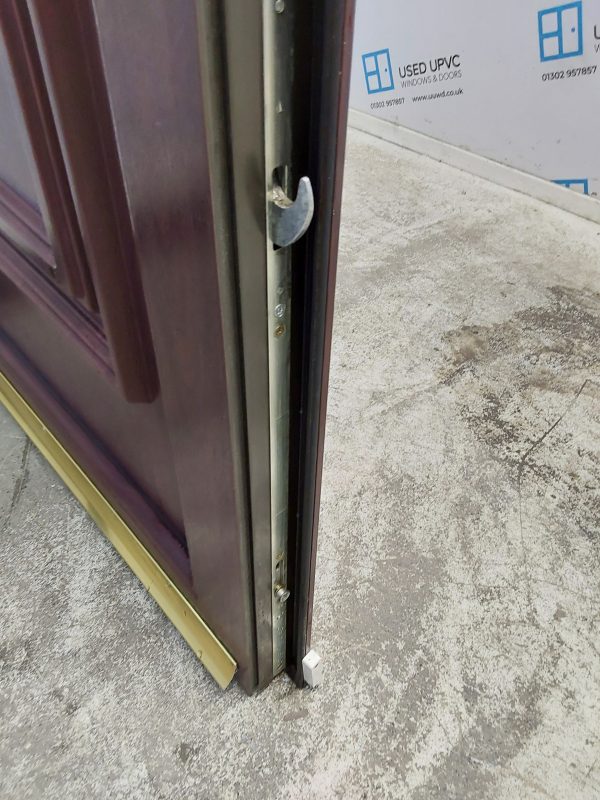 Used Rosewood Upvc Front Door 910mm x 2140mm 0740 - Image 8