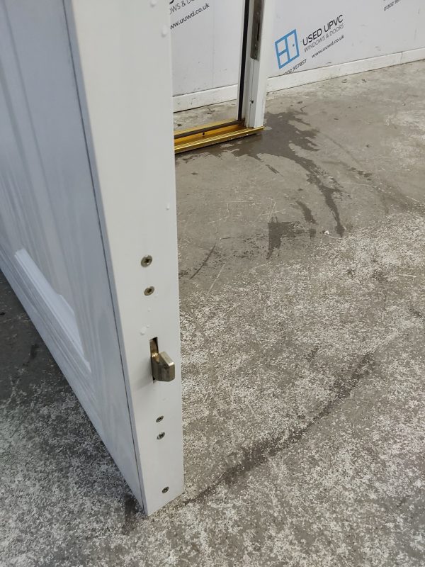 Used White Composite Front Door 835mm x 1950mm 0579 - Image 6
