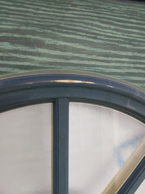 Used Green Composite Front Door 880mm x 2030mm 0320 - Image 4