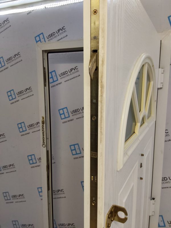 Used Green Composite Front Door 880mm x 2030mm 0320 - Image 6